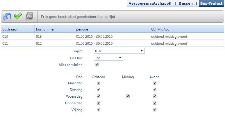 (optioneel) Vervoer Vervoersmaatschappij : - Vervoersmaatschappij