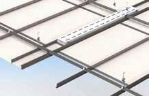 Cross-Lock XL Cross-Lock XL is geschikt voor de verdekte montage van grootformaat plafondpanelen.