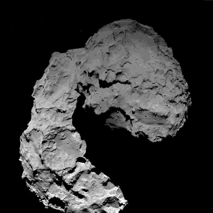 ROSETTA OP KOMEET 67P NEERGESTORT Na ruim twaalf jaar is er een einde gekomen aan ruimtesonde Rosetta. Gecontroleerd stortte het toestel van ESA op vrijdagmiddag 30 september te 13.