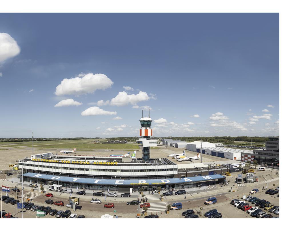 Rotterdam The Hague Airport 1,7 miljoen passagiers in 2016 Meer dan 40 Europese bestemmingen