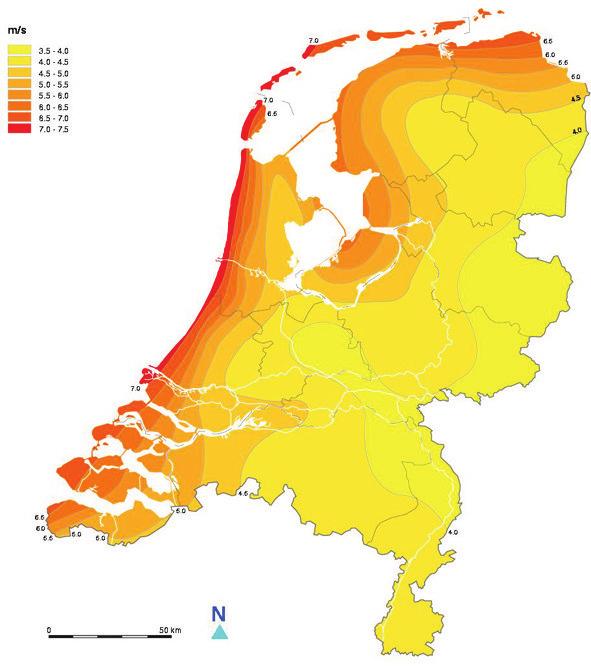 De grijze band illustreert de jaar-op-jaar variatie die is afgeleid uit de waarnemingen. Figuur B5.