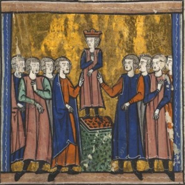 Boudewijn V van Jeruzalem (1177 - augustus 1186) was de zoon van Willem van Montferatto en Sibylla van Jeruzalem, de zus van Boudewijn IV van Jeruzalem.