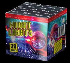 Night Lights Fantastische 30 schots batterij met