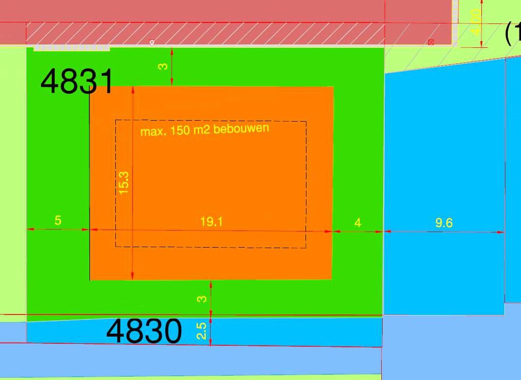 Kavelnummer : 4831 Uitgeefbaar: Adres : Boezemlaan 19a, Bosko