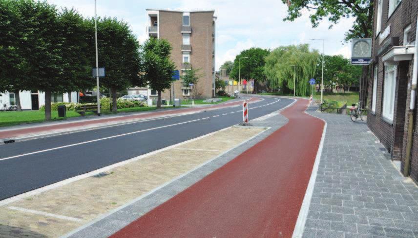 Voorbeelden herinrichting Profiel Noordsingel ü 50 km / uur met bus route ü Totale breedte: 14,20 en