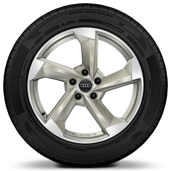 400 40N Velgen, lichtmetaal 7J x 18 "5-arm ffrad"-design - inclusief 215/50 R 18 banden 1.