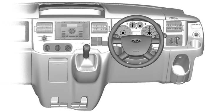 Kort overzicht Overzicht instrumentepaneel - wagens met rechts stuur K J I H G F E D Q L M N O P C S R T U E76166 C D E F G H I J Schakelaar elektrisch bedienbare buitenspiegel.