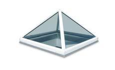 GLASPIRAMIDE MODULAIRE GLASPIRAMIDE De Moduglas Piramide heeft een hellingshoek van 45 en is verkrijgbaar in zowel vierkante als rechthoekige vorm.
