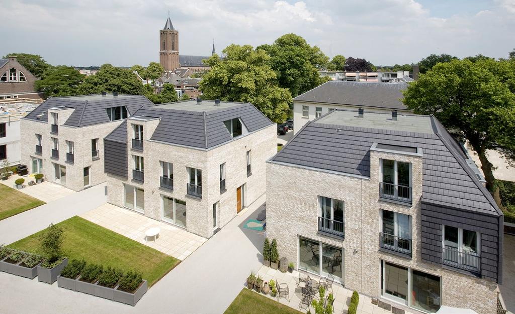 serre serre serre De 3 tot 5 laagse Koster-appartementen zijn geschakelde villa s met twee woningen per laag.