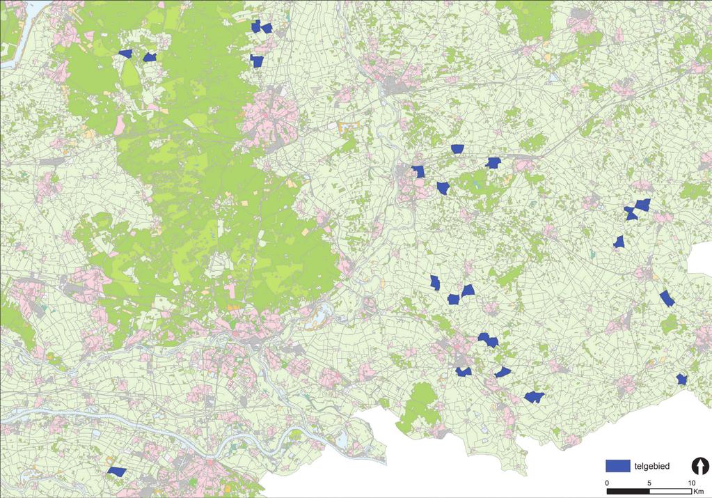 Broedvogels binnen het provinciale meetnet voor agrarische soorten in Gelderland in 2016 5.