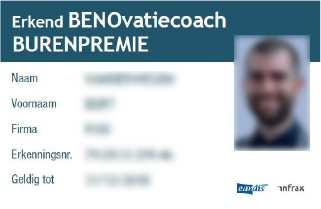 Stap 4: Certificaat Erkend BENOvatiecoach Ook de