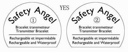 Waarschuwing lege batterij armband: Wanneer de interne batterij van de armband bijna leeg is, zal het LED lampje op de armband elke 7 seconden 3 keer knipperen.