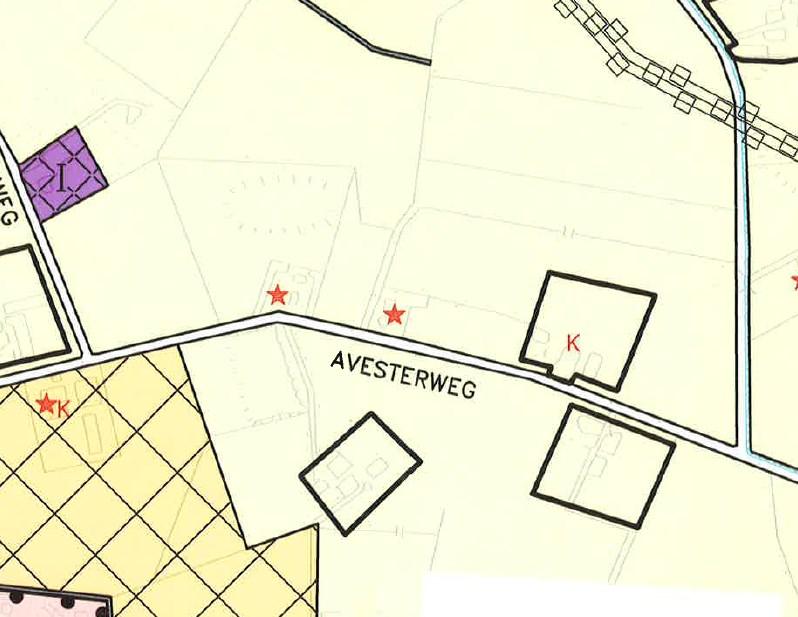 Afbeelding 3: Uitsnede plankaart Buitengebied, integrale herziening (Borculo) Het verlenen van een buitenplanse afwijking voor het gebruik van een bijgebouw als recreatiewoning brengt niet met zich
