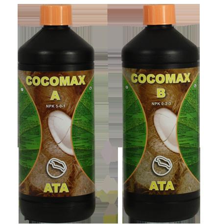 VOEDING VOEDING VOEDING ATA Coco Max A&B ATA AWA Leaves A&B ATA AWA Max A&B ATA Coco Max A & B staat aan de basis voor mooie kweekresultaten op kokos.