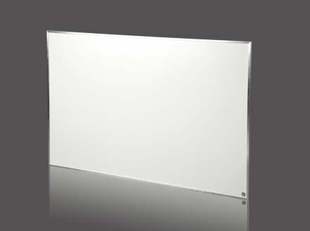 De Sunjoy panelen zijn wit, mooi en strak afgewerkt met een witte omlijsting.
