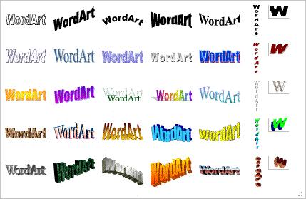 22. WordArt WordArt is tekst met bijzonder opgemaakte letters.