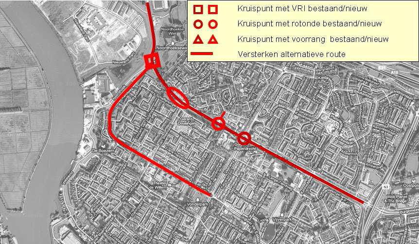 Het busstation is niet goed inpasbaar bij een variant met rotondes. De rotondes kunnen de verkeerstroom niet aan, waardoor nog meer stagnatie ontstaat in de avondspits.