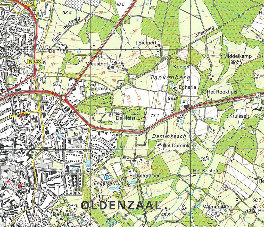 Dit dal is nog steeds de natuurlijke plek voor de afwatering. Door de ondoordringbare leemlaag is de bovenlaag snel verzadigd en ontstaat er nat grasland op relatief hoog gelegen plaatsen.