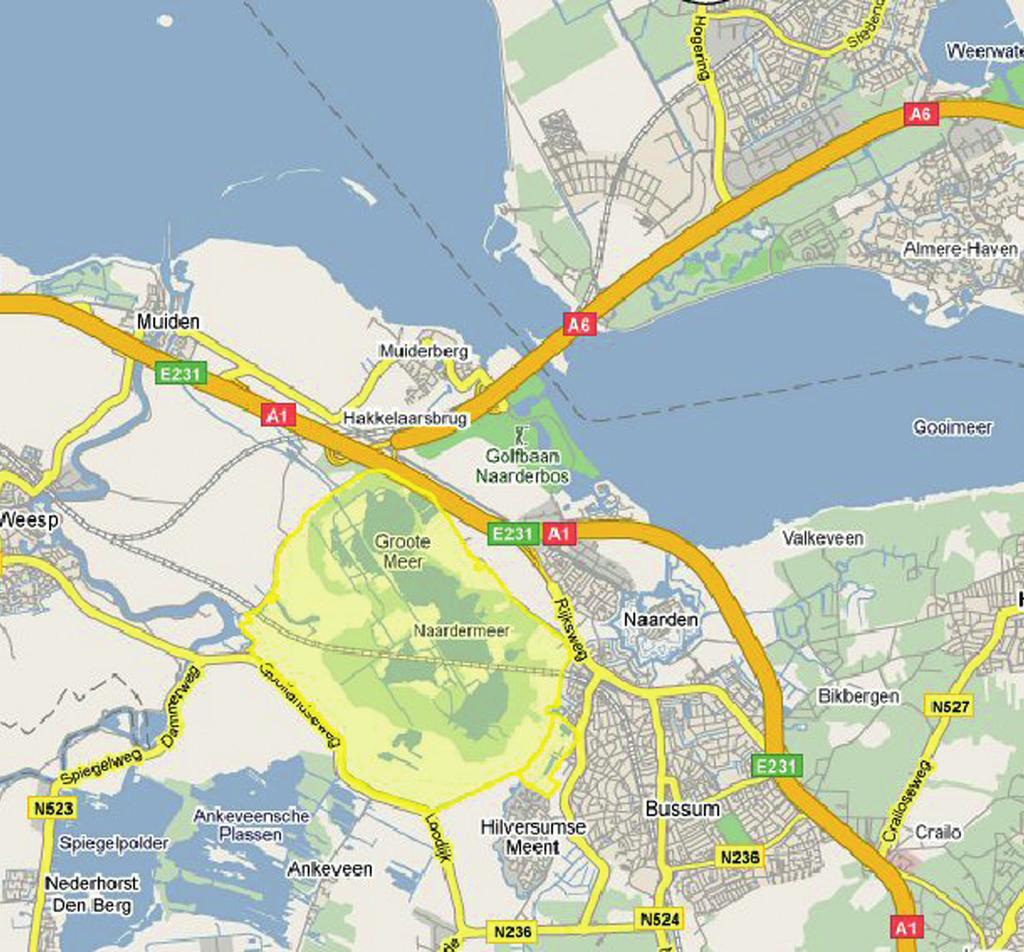 Tracébesluit Spooruitbreiding Schiphol Amsterdam Almere Lelystad Traject Weesp Lelystad Figuur 6.3.2.