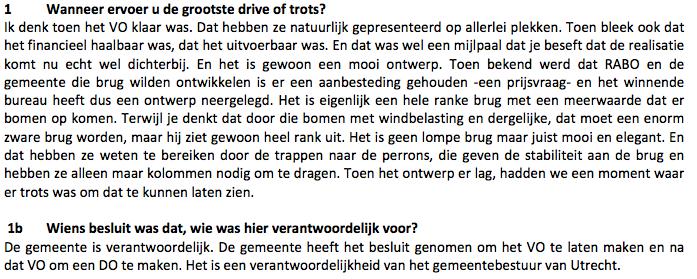 Interview Proces Trots - Presteren