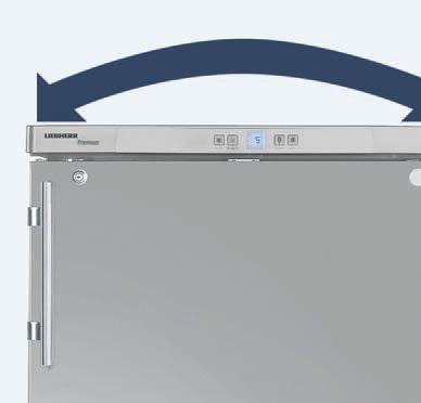 De voor onderbouw geschikte koelkasten bieden hier een solide, ruimtebesparende oplossing: met glasdeur