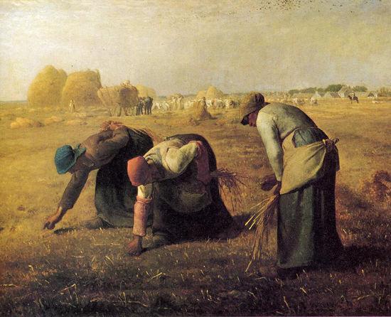 Angeles Titel: De Arenleessters Kunstenaar: Jean- François Millet