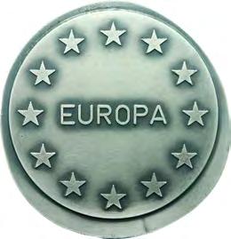 1991 - Penning z.j. Vereniging van Europa door J.
