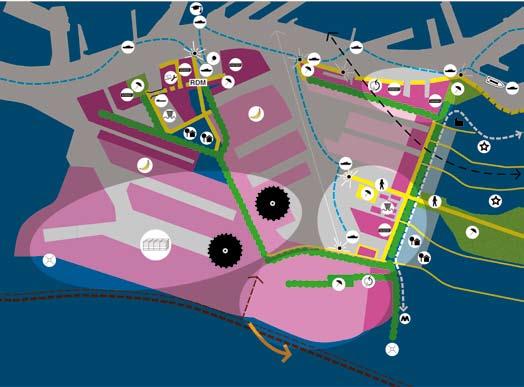 20 21 Short sea hub Eemhaven: verbeteren mulitmodale bereikbaarheid en aansluiting op A15 Waalboulevard: verbrede Waalhaven oostzijde, aantrekkelijke openbare ruimte als uitloper van het Zuiderpark