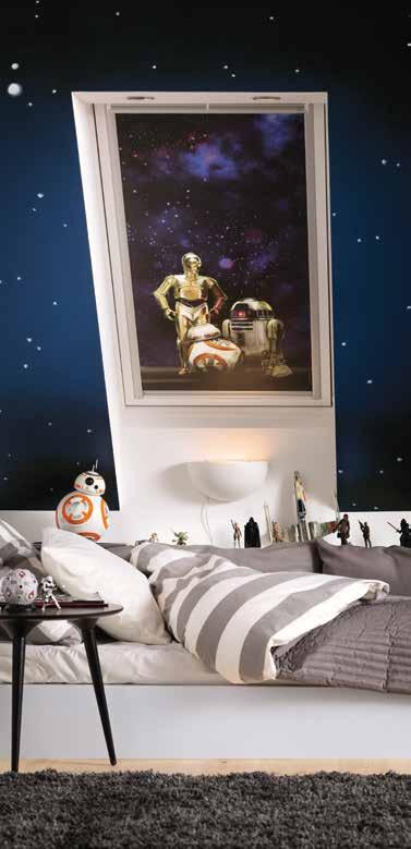 Verduisteringsgordijnen Star Wars & Galactic Night Collection Disney & Dream Collection Voordelen Optimale verduistering, ideaal voor kinder- en slaapkamers.