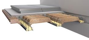 b.v. een verlaagd plafond en minerale wol. Met EBM-vulelementen De Staltolight -vloer met EBM-vulelementen is bestemd voor de realisatie van niet-isolerende vloeren in beton.