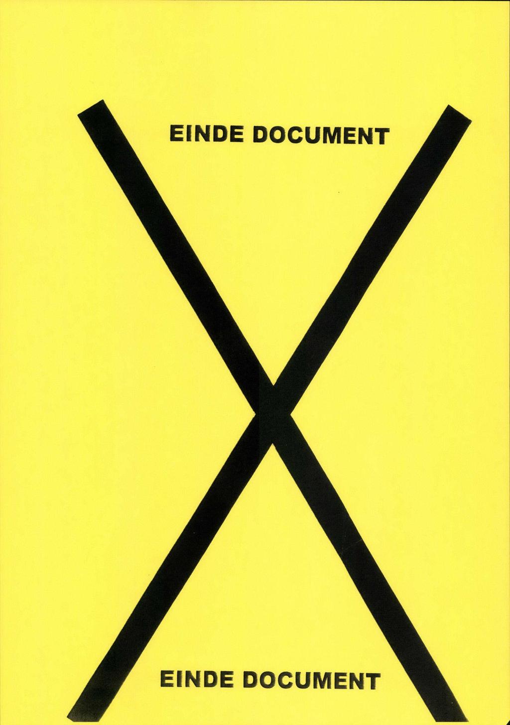 EINDE DOCUMENT