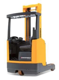 3.9 De reachtruck Deze truck is ontworpen om te werken in het warehouse.