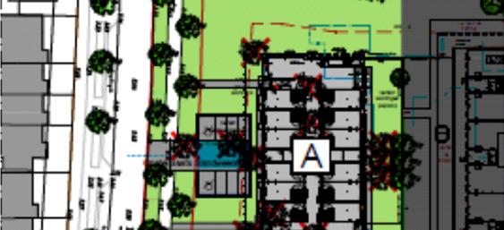 Begane grond: - 14 plaatsen voor intramurale AWBZ-zorg (QuaRijn) - Centrale entree meet lift