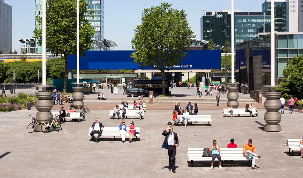 7 aan besteed. Uitgangspunt is dat de veiligheid te allen tijde moet zijn geborgd. Het planologisch kader voor de realisatie van project Zuidasdok zijn het hiervoor vastgestelde c.q.