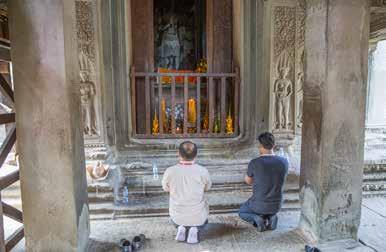 slot bezoeken we de beroemde Angkor Wat Tempel, sinds 1992 een World Heritage Site.