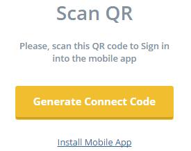 Werkt de QR code niet?