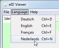 2 Instellen van eid-programma en certificaten Start de eid Viewer in het startmenu of met de