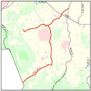 NL27_R_2 Basisgegevens Naam Code Status Type Stroom Waterbeheer Provincie Gemeente Spruitenstroompje/ Roodloop NL27_R_2 Sterk veranderd R4 - Permanente langzaam stromende bovenloop op zand Waterschap