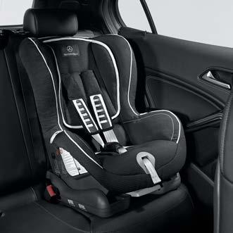 Mercedes-Benz kinderveiligheid Uw auto is met automatische uitschakeling van de voorpassagiersairbag met stoelbezettingssensor (optiecode U10) uitgerust.