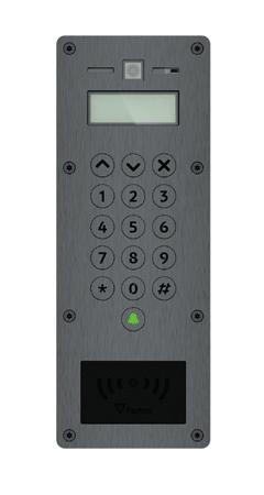 voor extra beveiliging TCP/IP LAN Deurbel input Integratie met een alarmsysteem Slagvast beschermingsgraad IK10 IP55 - geschikt voor alle weersomstandigheden High quality touchscreen monitor met