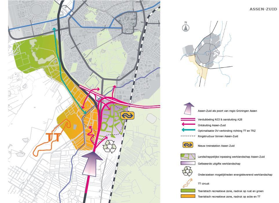 De ontwikkelingen in de TRZ bieden werkgelegenheid in de sectoren toerisme en recreatie. In 2030 moet de zone één miljoen extra bezoekers per jaar trekken.