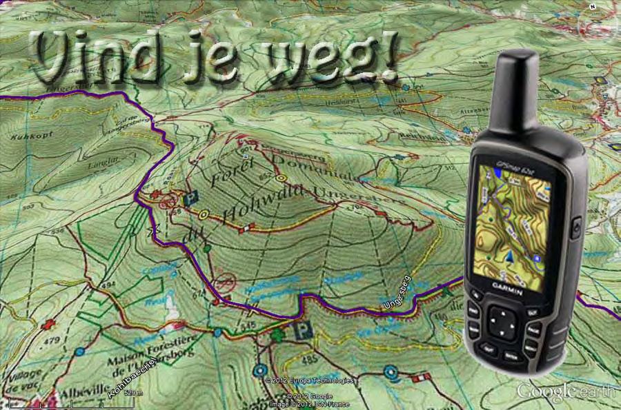 Wandelen met GPS Hoe werkt een GPS? GPS is een afkorting van Global Positioning System.