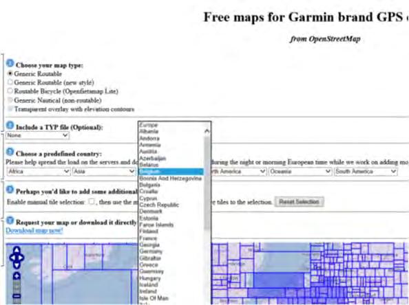 com/nl BE/shop/downloads/basecamp basecamp Standaard is enkel de wereldkaart geïnstalleerd.