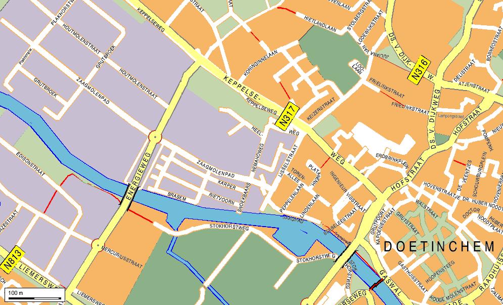 2. GEBIEDSBESCHRIJVING 2.1. Geohydrologie Het plangebied van het plan Heelweg ligt binnen het stedelijk gebied van Doetinchem.