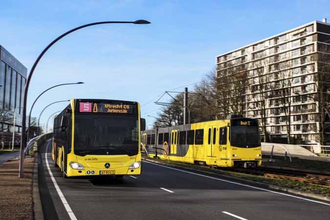 Lijn 58, 59 en 258 Hilversum NS Utrecht CS Jaarbeurszijde - Tuinwijk - Overvecht Noord v.