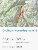 Route 2: 63,3 km, 1984