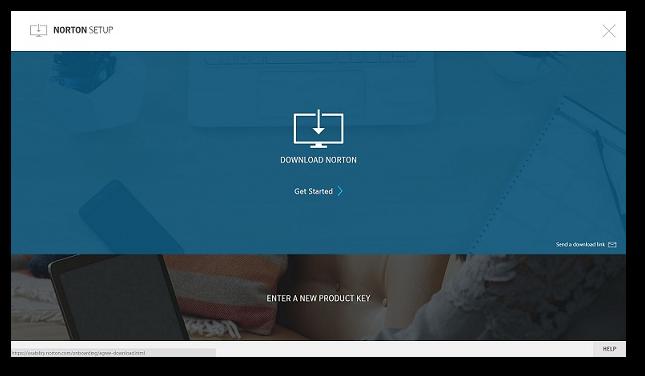 Norton downloaden en installeren Norton downloaden en installeren 14 3 Klik in het venster Norton instellen op Norton downloaden.
