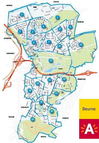 Grondgebied Deurne.
