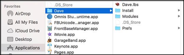 Installatie FrontBase Download de juiste versie van FrontBase in functie van uw operating systeem en dubbelklik vervolgens op FrontBase- x.x.x[naamos}.dmg.