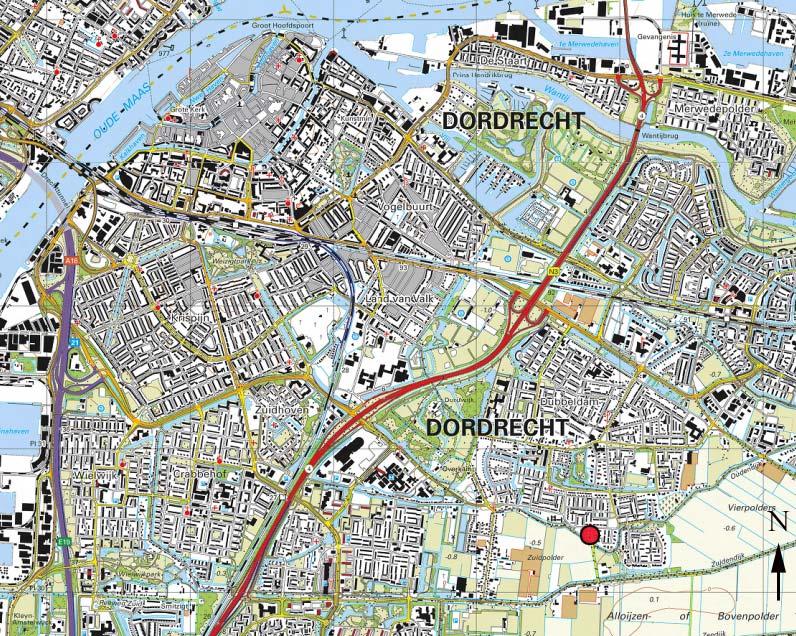 2. Gegevens onderzoeksgebied 2.1 Plan- en onderzoeksgebied en huidig grondgebruik Het plangebied betreft de Peppellaan 3 (Dubbeldam) in Dordrecht en omvat een woonhuis met tuin (afb. 1 en 2).